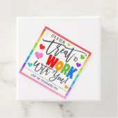 Étiquettes Cadeau Balises cadeaux Coworker (En situation)