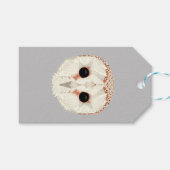 Étiquettes-cadeau Balises cadeaux de Barn Owl (Devant (Horizontal))