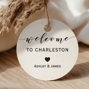 Étiquettes Cadeau Balises cadeaux de bienvenue mariage, Balises de b