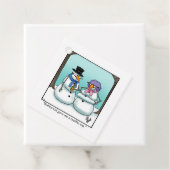 Étiquettes Cadeau Balises cadeaux de Noël amusant (En situation)