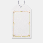 Étiquettes-cadeau Balises Cadeaux Du Ventilateur De Peacock D'Art Dé (Dos)