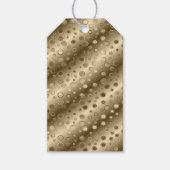 Étiquettes-cadeau Balises cadeaux Gold Ciragne Champagne Bling (Devant)