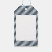 ÉTIQUETTES-CADEAU BALISES CADEAUX INITIALES DE LA FÊTE DE GRADUATION (Dos)