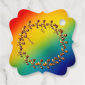 Étiquettes Cadeau Balises cadeaux LGBTQ (Dos)