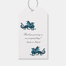 Balises cadeaux Mariage Dragon Bleu