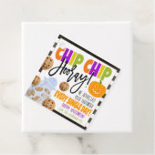 Étiquettes Cadeau Balises cadeaux Merci de Cookie Halloween (En situation)