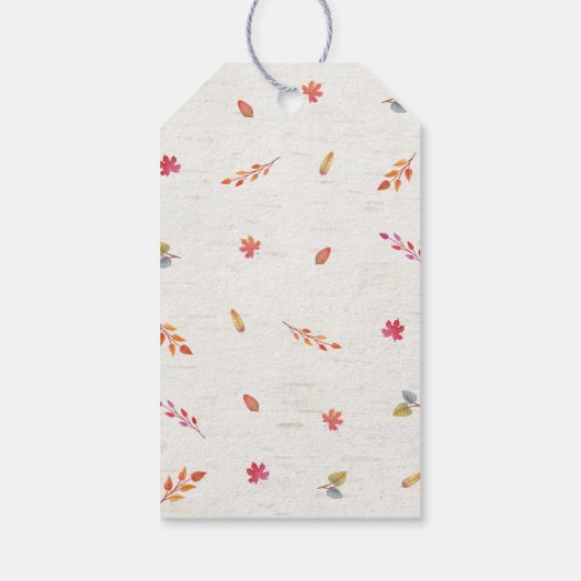 Étiquettes-cadeau Balises Cadeaux Merci Petit Camion Citrouille (Dos)