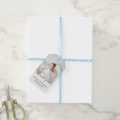 Étiquettes-cadeau Balises cadeaux Merci photo (Avec de laficelle)