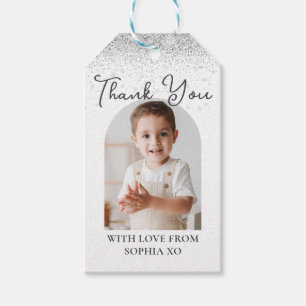 Étiquettes-cadeau Balises cadeaux Merci photo