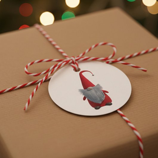 Étiquettes Cadeau Balises cadeaux Noël Gnome