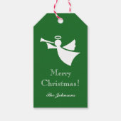 Étiquettes-cadeau Balises cadeaux personnalisées pour ange de Noël (Devant)