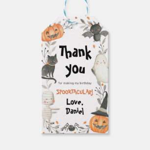 Étiquettes-cadeau Balises Cadeaux pour Anniversaire Cute Halloween S