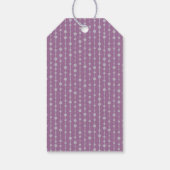 Étiquettes-cadeau Balises cadeaux Purple JOY | Pack 10 (Dos)