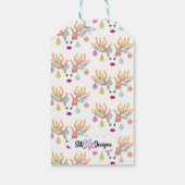 Étiquettes-cadeau Balises cadeaux Reindeer (Dos)