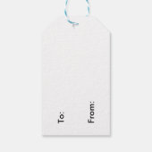 Étiquettes-cadeau Balises cadeaux Robin Rouffé (Dos)