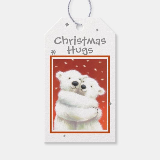 Étiquettes-cadeau Balises cadeaux - Sacs de Noël (Devant)