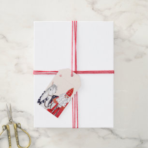 Étiquettes-cadeau Balises cadeaux Sinterklaas & Amerigo
