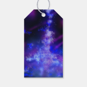 Étiquettes-cadeau Balises cadeaux Sky Blue Sapphire