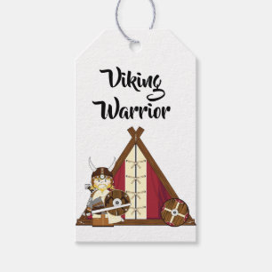 Étiquettes-cadeau Balises cadeaux - Viking Warrior