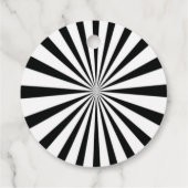 Étiquettes Cadeau Balises Cercle Favoriser (Dos)