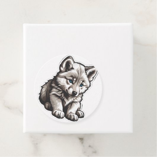 Étiquettes Cadeau Balises Cercle Favoriser (En situation)