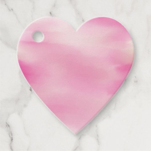 Étiquettes Cadeau Balises Coeur mignon Favoriser (Devant)