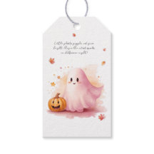 Balises de cadeau Little Ghost