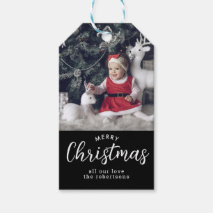 Étiquettes-cadeau Balises de cadeau photo personnalisées