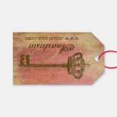 Étiquettes-cadeau Balises de cadeaux ou de produits personnalisés vi (Devant (Horizontal))