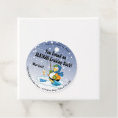 Étiquettes Cadeau Balises de canard de croisière (En situation)