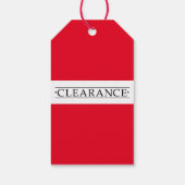 Étiquettes-cadeau Balises de compensation (Dos)