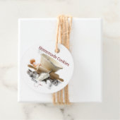 Étiquettes Cadeau Balises de cuisson de nom personnalisé (En situation)