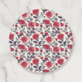 Étiquettes Cadeau Balises de faveur du mariage (Dos)