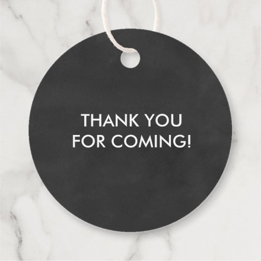 Étiquettes Cadeau Balises de mariage favori personnalisées avec des (Dos)