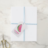 Étiquettes-cadeau Balises de Merci de pastèque | Balises de préféren (Avec de laficelle)
