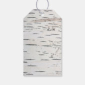 Étiquettes-cadeau Balises de Merci Mariage Rustique Birch Tree (Dos)