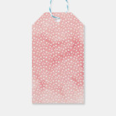 Étiquettes-cadeau Balises de Merci Rainbow Unicorn | Balises de préf (Dos)