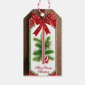 Étiquettes-cadeau Balises de Noël (Dos)