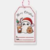 Étiquettes-cadeau Balises de Noël des fantômes joueurs (Devant)