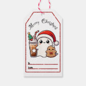 Étiquettes-cadeau Balises de Noël des fantômes joueurs (Dos)