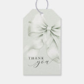 Étiquettes-cadeau Balises de préférence pour la Fête des mariées Bow (Dos)