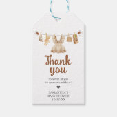 Étiquettes-cadeau Balises de préférence pour le Baby shower de café  (Devant)