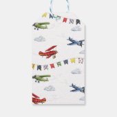 Étiquettes-cadeau Balises de préférence pour le premier anniversaire (Dos)