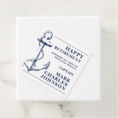 Étiquettes Cadeau Balises de préférences nautiques pour les Ancres d (En situation)