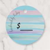 Étiquettes Cadeau Balises de prix sur mesure (Devant)