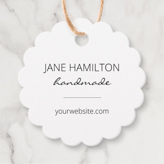 Étiquettes Cadeau Balises d'emballage des fournitures pour petites e (Devant)