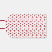 Étiquettes-cadeau Balises du rectangle "Hand Made" de MINI HEARTS (Dos (Horizontal))