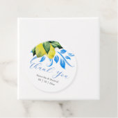 Étiquettes Cadeau Balises Favor de mariage (En situation)