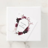 Étiquettes Cadeau Balises Favor de mariage | Halloween (En situation)