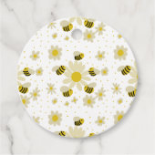 Étiquettes Cadeau Balises Favoriser les abeilles (Devant)